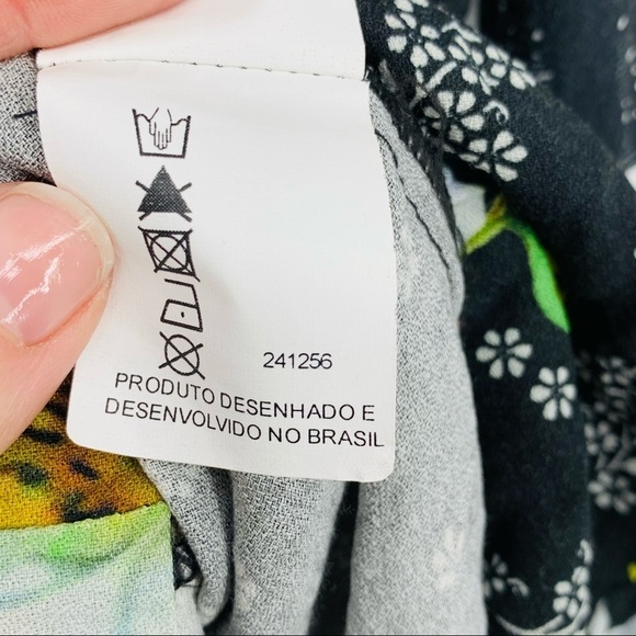 FARM Rio Sunflower Daisy Allover Print Mini Dress Anthropologie - Picture 3 of 6